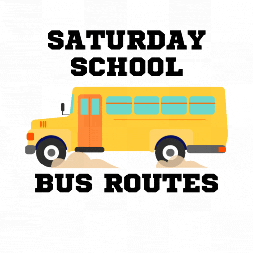 Saturday School Bus Routes